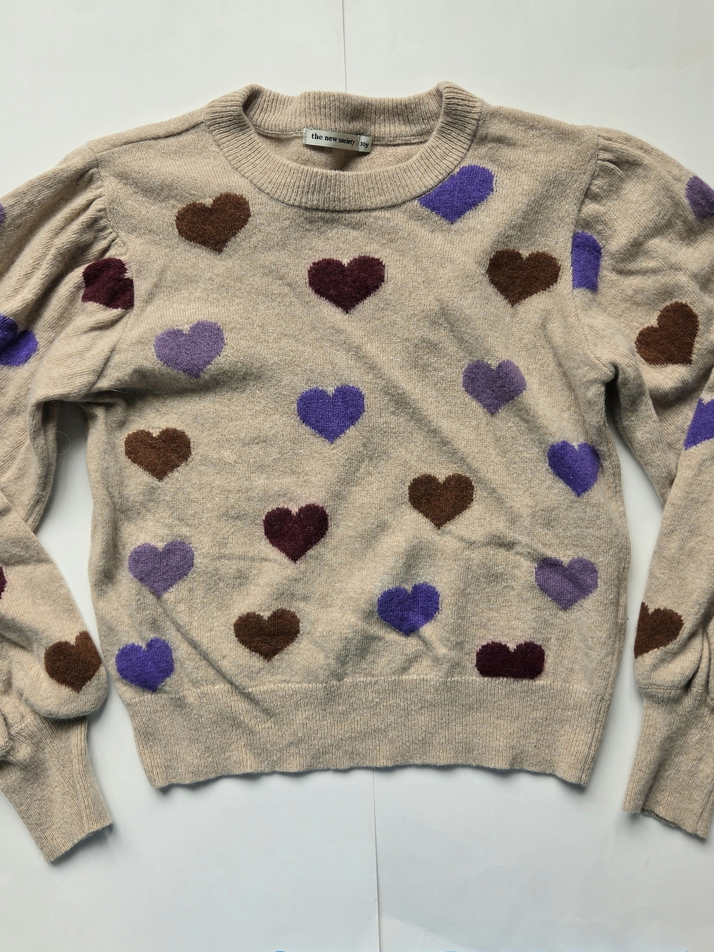 The New Society Hearts Sweater